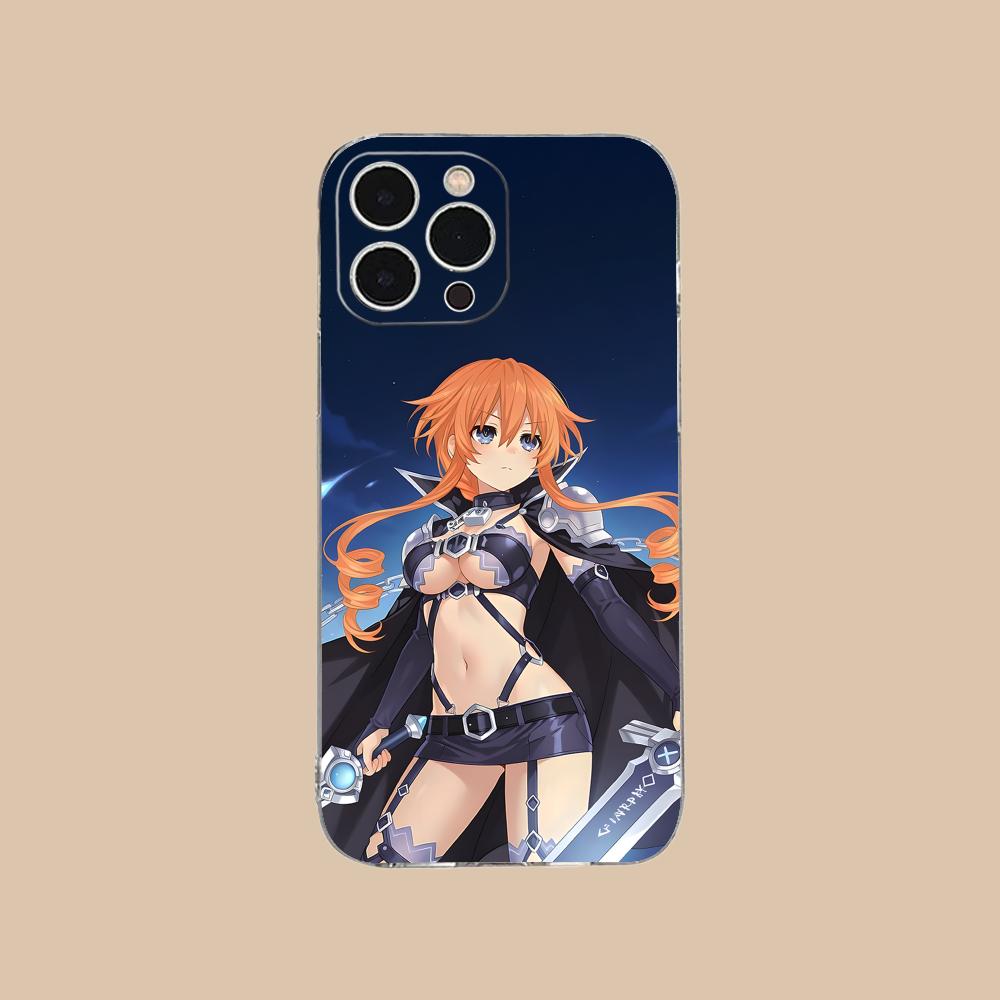 Date a Live Yamai Kaguya Clear TPU Mobile Case for iPhone 17 16 15 14 13 12 11 X XR XS Air Pro Max Plus Mini Colorful Cover