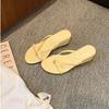 Wedge Heel Shoes Thin-band Thick-soled Flip-flops Women's Flip-flops