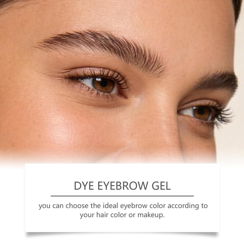 Zephoco Anti-Smudge Tinted Brow Gel: Moisturizing, Natural, Easy to Shape, Long-Lasting Eyebrow Makeup.