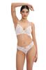 Lace Soft Underwire Bra Hours Delicate White