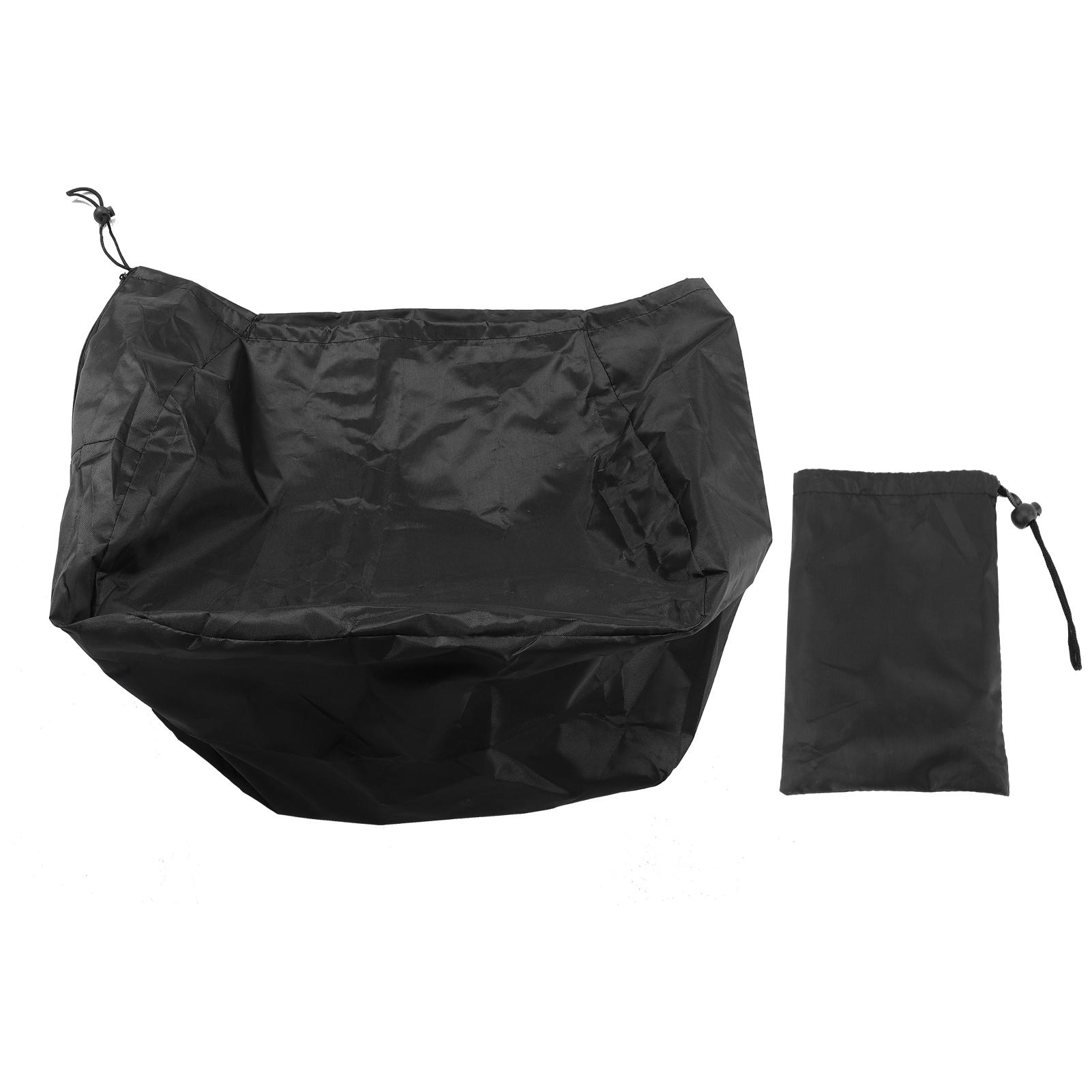 Portable Hose Reel Cover Protector 420D Oxford Cloth Coated Silver Water Proof Garden Hose Reel Cover for Outdoor Yard