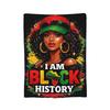 Black-Women-Black History African Blankets Flannel Awesome Warm Throw Blankets for Home Textile Decor