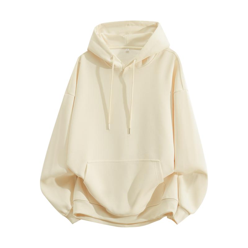 Classic Hooded Sweatshirt for Men Loose Fit Casual Spring Autumn Top