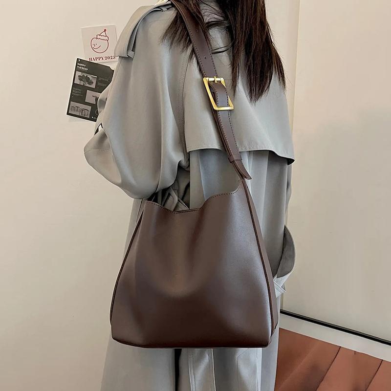 

1 шт. Универсальная женская сумка через плечо, прочная модная сумка через плечо, женская минималистская сумка из искусственной кожи