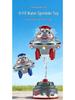 360° Rotating UFO Sprinkler: Luminous Foot-Powered Outdoor Water Toy for Kids
