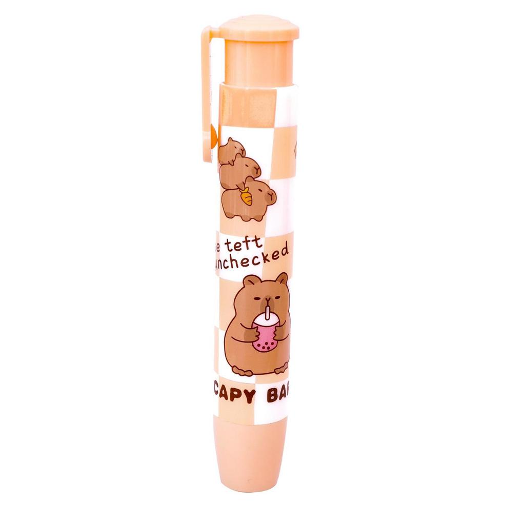 Capybara Cartoon Eraser - Cute Classroom Reward for Kids