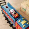 Children's Christmas Electric Train Set with Ornament Track and Tree Decoration