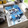 Messi Customizable Name Floor Mat Design for Hallway Bedrooms Outdoor Playrooms Antislip Carpet Office home decor Wedding Party Gift