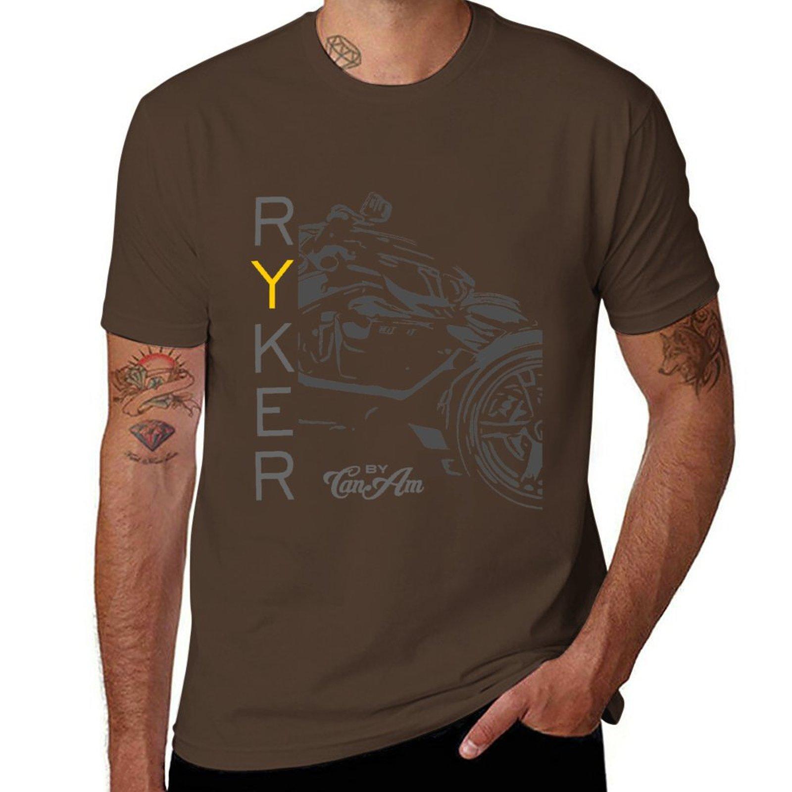 

Can-Am Ryker T-Shirt customizeds animal prinfor boys mens workout shirts L