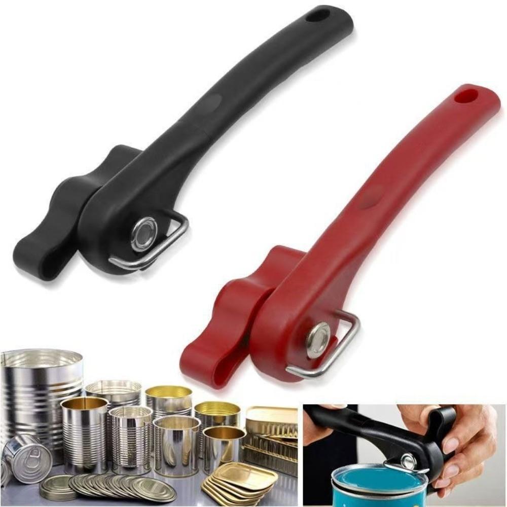 Stainless Steel Can Opener Effortless Lid Remover Portable Manual Jar Opener  Home