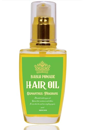 BABLO POMADE Масло для волос, Османтус, Несмываемое средство для мужчин, Набор для укладки