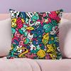 Cute graffiti Pillow Case null