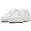 Puma CA Pro Gum Unisex Puma White Warm White Low Top Lifestyle Sneakers 395753-01