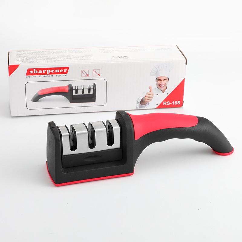 Four-Stage Multifunctional Kitchen Knife Sharpener