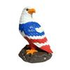 Adler Nachtlicht, Harz Adler Statue Schreibtischlampe mit warmem Schein, Handbemalte Vogel Skulptur für Heimdekoration