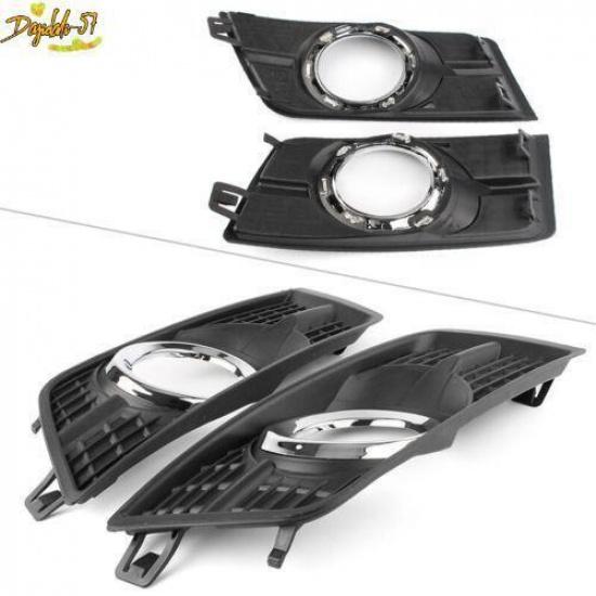 Front Left Right Fog Lamp Light Cover Grille For 2010-2014-2016 Cadillac SRX New