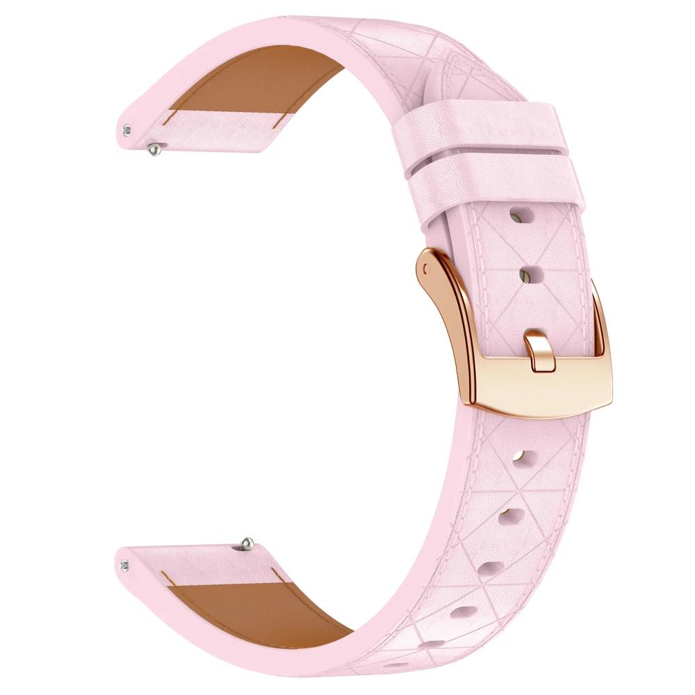 18mm Synthetic PU Leather Watch Band For Huawei Watch GT 5 4/GT 5 4 41mm Strap For Huawei GT5 Pro 42mm Women Men Bracelet Correa