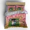 Spring Art Decor Set Bedding Set with 1 Duvet Cover 2 Pillowcases Single Double King Queen, Gift