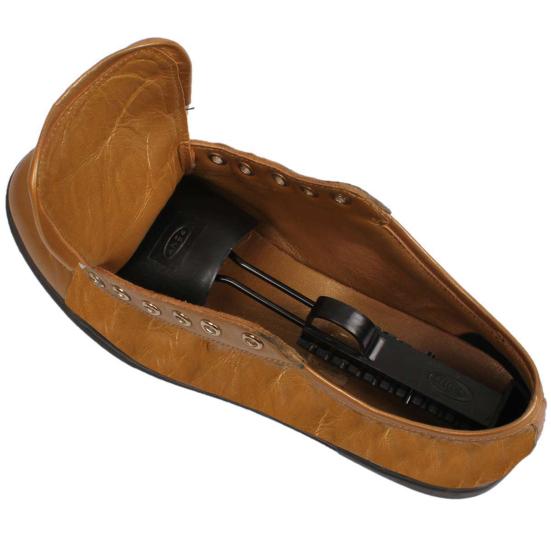 1 Pair Shoe Trees Adjustable Length Multi-holes Ultralight Matte Black Universal Anti-deformation Men Women Shoe Shape Supports Keepers