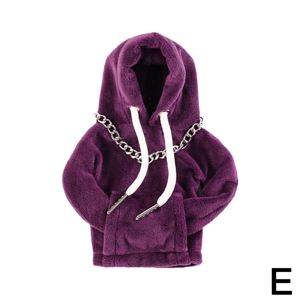 Car Center Console Gear Shift Knob Cover Hoodie Sweatshirt Interior Styling Handle Clothes Auto Manual Decorative Decoratio B2O7