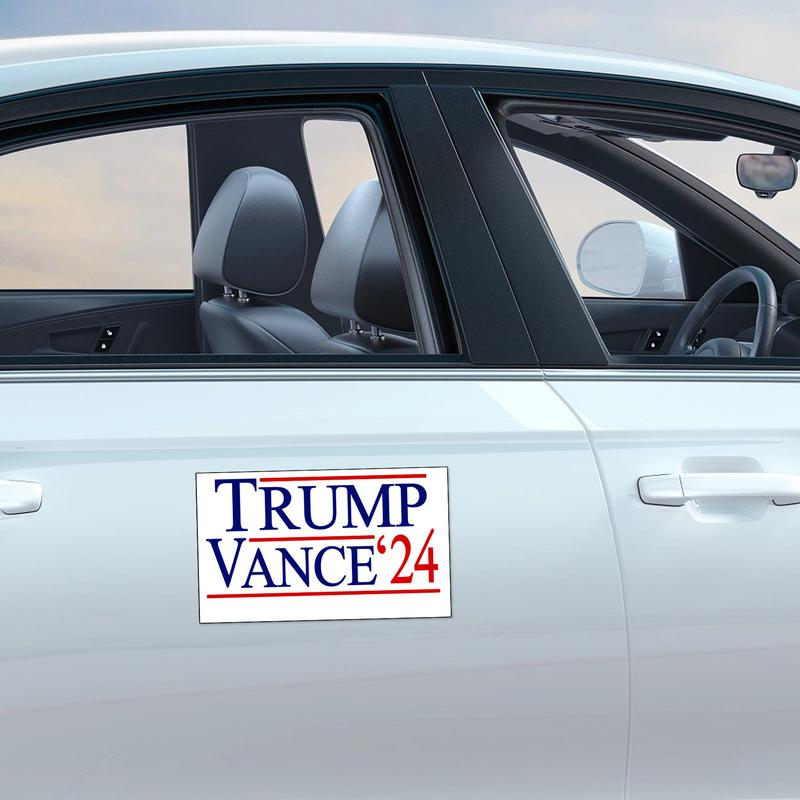 President 2025 Stickers 10x Creative Magnetic Bumper Sticker Take America Back Stickers Decals For Vehicle Cars Trucks Support