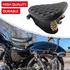 Universal Motorcycle Solo Saddle Seat Cover For Harley Custom Chopper Sportster Bobber Honda Yamaha Spring Bracket Base Seat