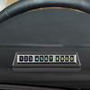 Auto Parkplatz Telefonnummernschild Temporäres Nummernschild Parkschild Magnetisch Auto Fahrzeug Park Handy Nummern Schild Für Auto