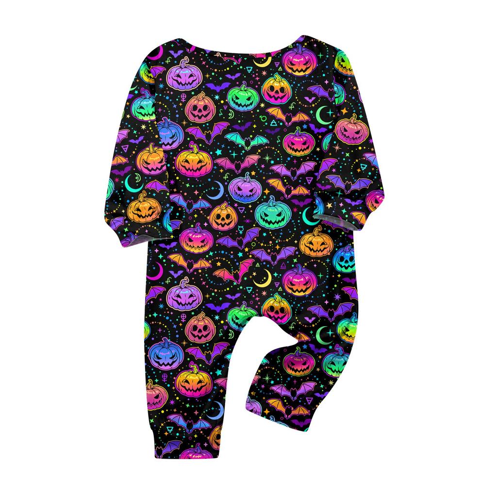 Family Matching Print Sets Pajamas Loungewear Outfits Family Matching Long Sleeve Tops+Pants Set