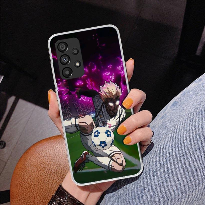 Blue Lock Shidou Ryusei Phone Case For Samsung Galaxy A52 A32 A22 A12 A51 A31 A50S A30S A20S A10S Note 20 Ultra 10 Plus S10 A72