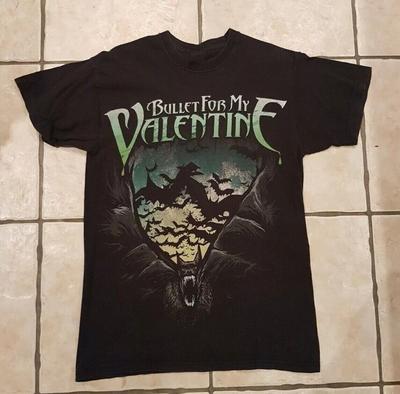 Bullet For My Valentine Scream Aim Tour T-Shirt Cotton Unisex Tee S-4XL
