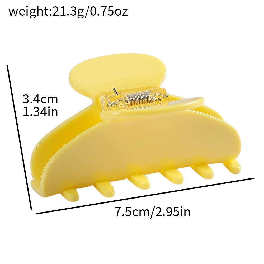 Multicolor Hair Claw Clip Acetate Material Hair Accessories Clip  For Women Girls