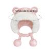 Cute Bear Ears Hat Winter Warm Caps Fashion Korean Style Plush Fisherman Hat Windproof Cold Protection Outdoor Cycling Fishing