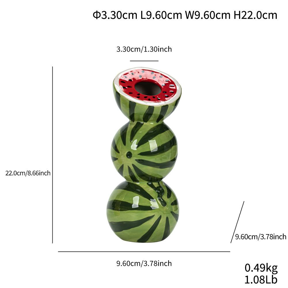 Nordic Style Minimalist Fruit Flower Insert Home Desktop Decoration Creative Multi-functional Ornament White