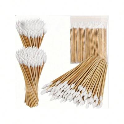 Einzelkopftupfer, 15 cm, tragbar, für den täglichen Gebrauch zu Hause, Reinigungsmittel, Schönheitstupfer, Reinigungswerkzeuge für Augenbrauen-Tattoos, Augenbrauen-Trimmen