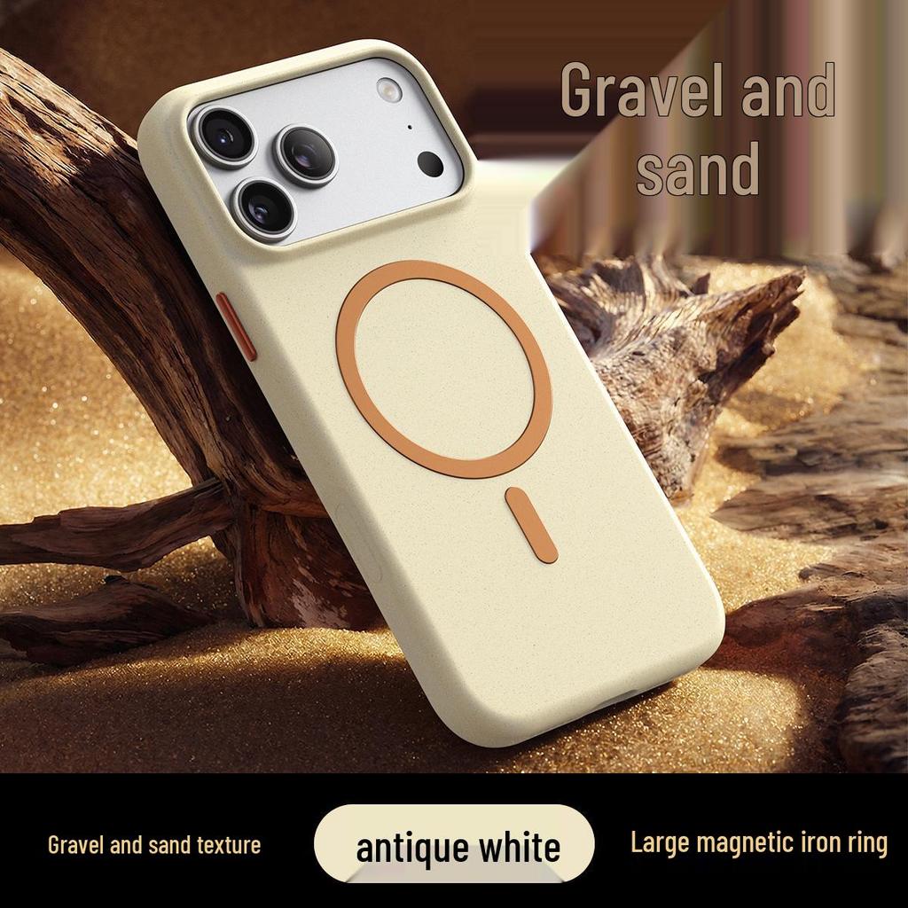 Magnetic Matte Sand Case for iPhone 17 Pro Max - 16PM Protective Cover