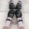Flat-soled leather shoes niche design sense Lolita women's shoes bow sweet versatile JK uniform sailor suit shoes
