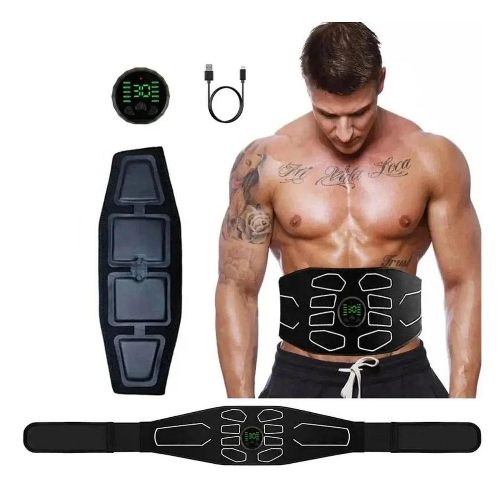 EMS Akıllı Karın Kası Egzersiz Kemeri: Karın İncelme ve Yağ Yakma için İç Mekan Ev Fitness Masaj Aleti.