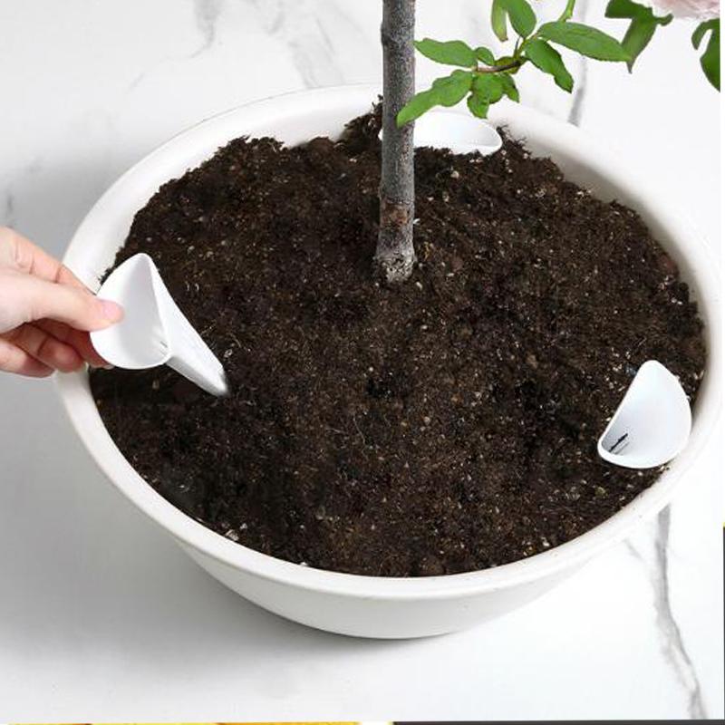 1/3/5pc Plant Water Device Breathable Cone Watering Grid Gasket Plant Breathable Tube Flower Pot Root Guide Soil Aerator Tube