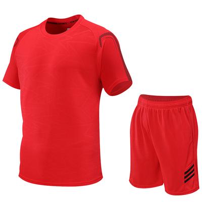 Pánská běžecká fitness souprava, ležérní sportovní oblečení, dvoudílná sada
