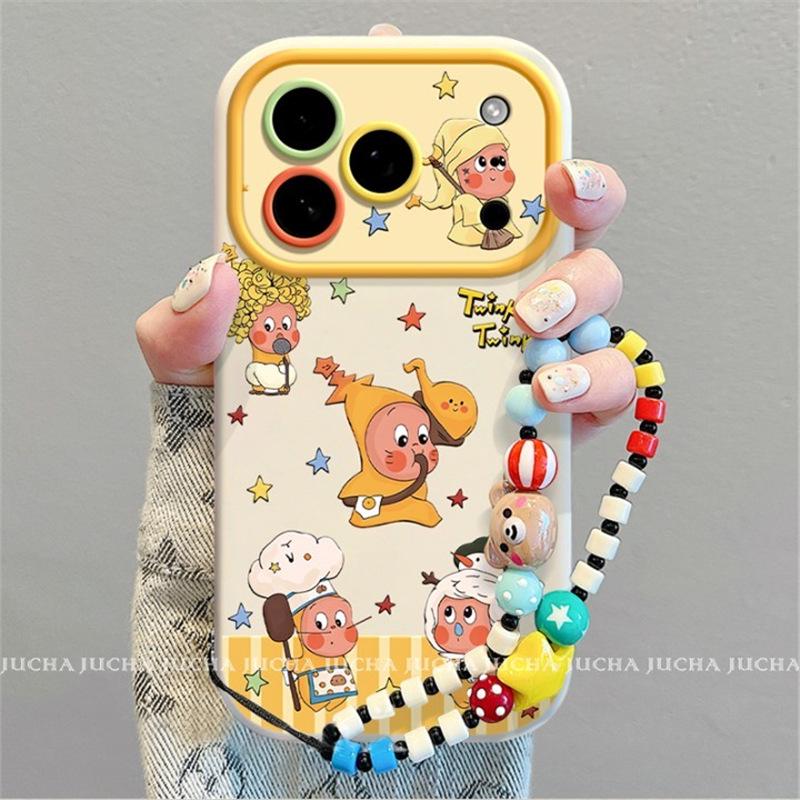 High-End iPhone 17 Pro & 16 Plus Silicone Case with Music Star Design
