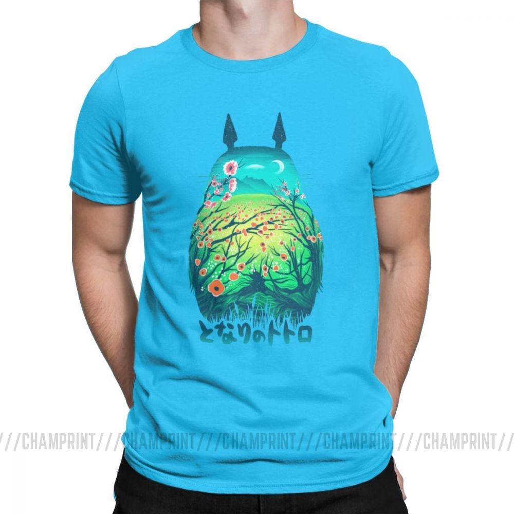 Men S T Shirt He Is My Neighbor Totoro Novelty 100 Cotton Tee Shirt Short Sleeve