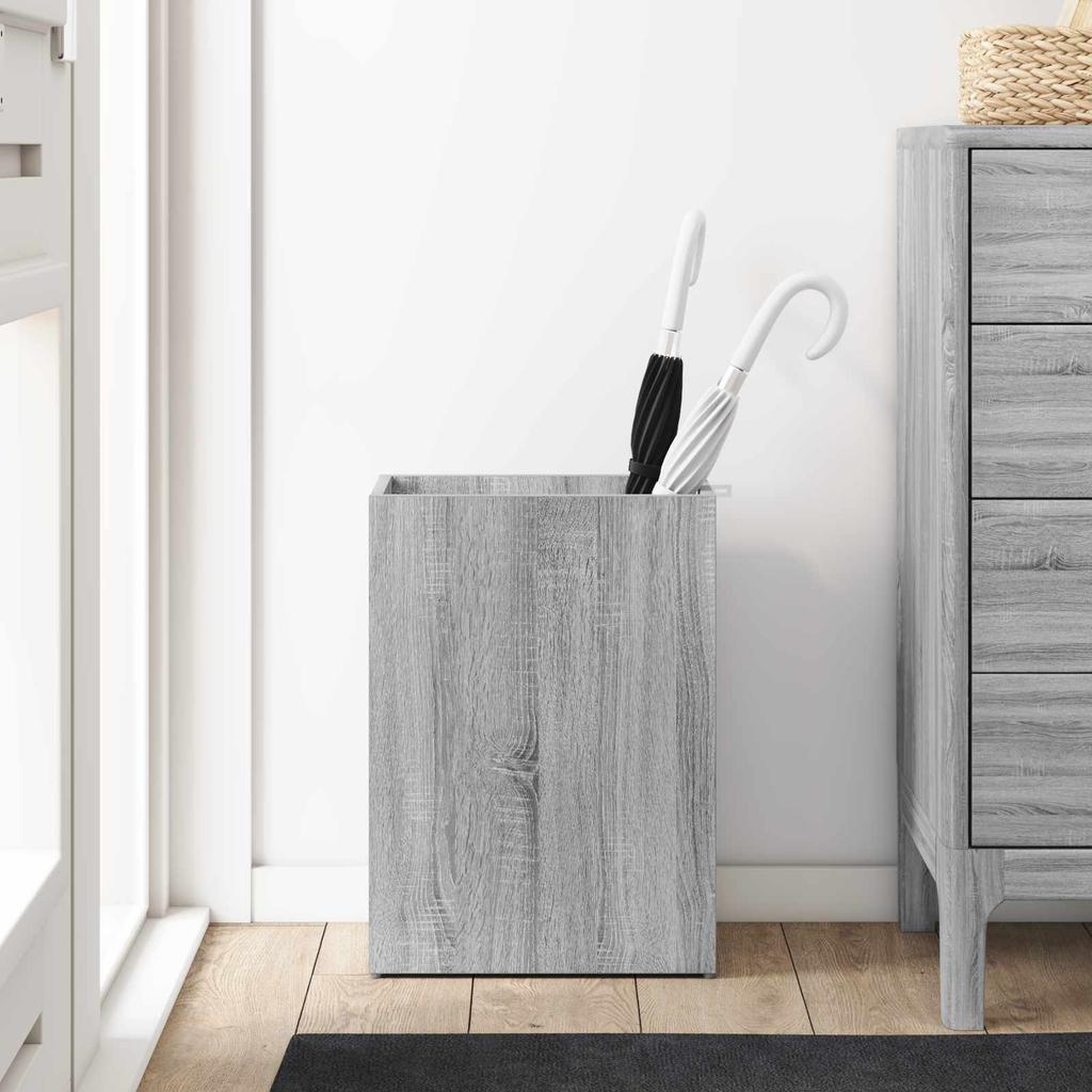 Umbrella Stand with Storage Grey Sonoma 40 x 20 x 55.5 cm