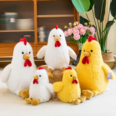 New Cartoon Miller Chicken Plush Toy Doll Soft Cute Simulation Chicken Doll Children's Birthday Gift