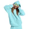 Women's Fashion Women's Lightweight Long Sleeve Pullover With Pockets Preppy Graphic Hoodie