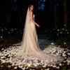 Bridal Veil Mesh Design Extra Long Wedding Veil Stunning Hairstyle Veil Scalp-friendly Soft Drooping Bridal Veil