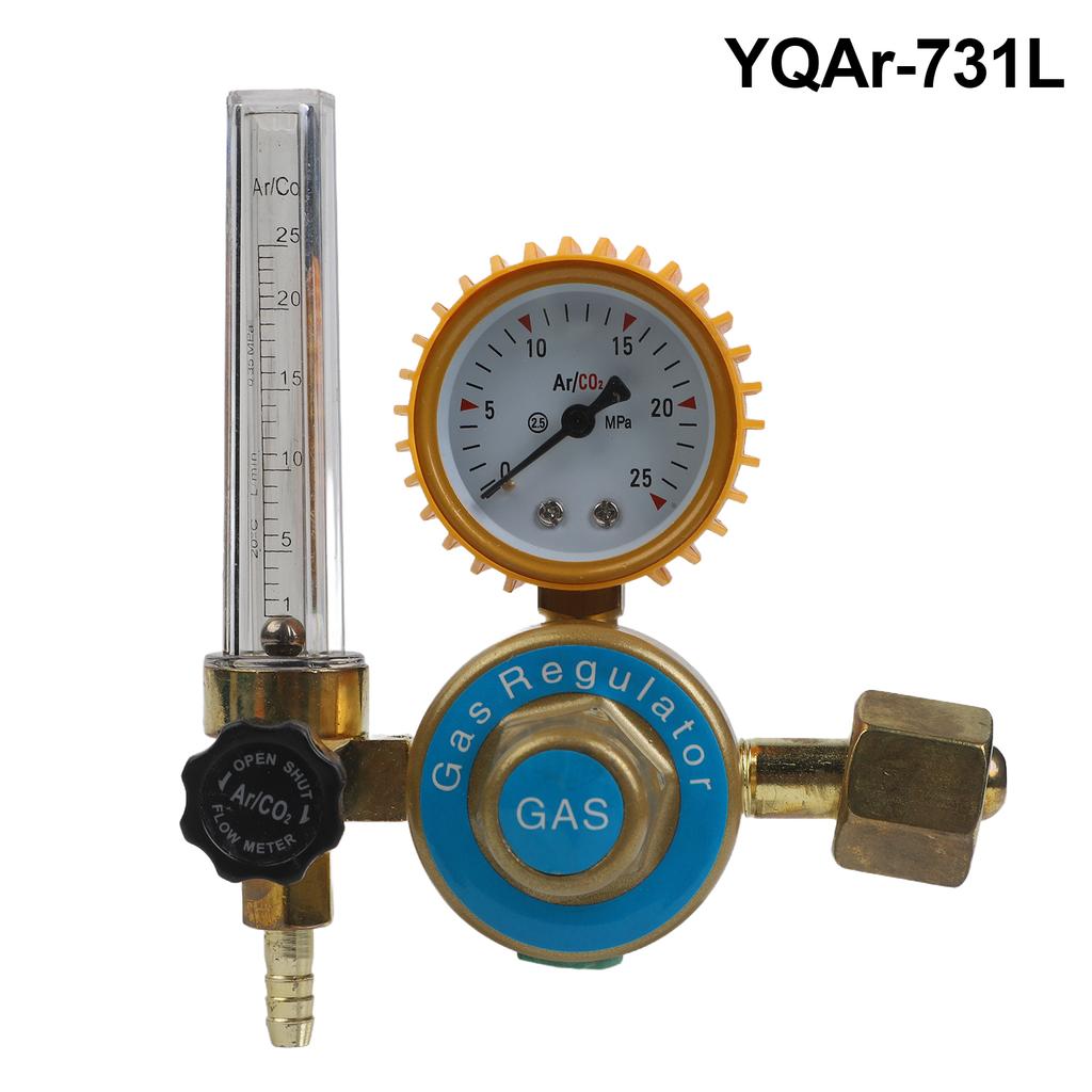 Flow Meter YQAr-731L For Gas Regulation Iron Material Measurement Range 15 MPa Pressure Regulator For Argon Welding