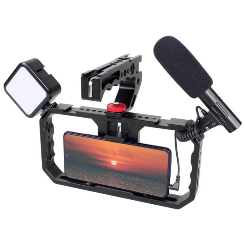 Aluminum Alloy Camera Handle 1/4 3/8 Port Handle Grip with Ergonomic Designing For Enhances Comfort and Control