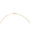 CELINE Alphabet H Necklace In Brass With Gold Finish 46N0H6BRA-35OR