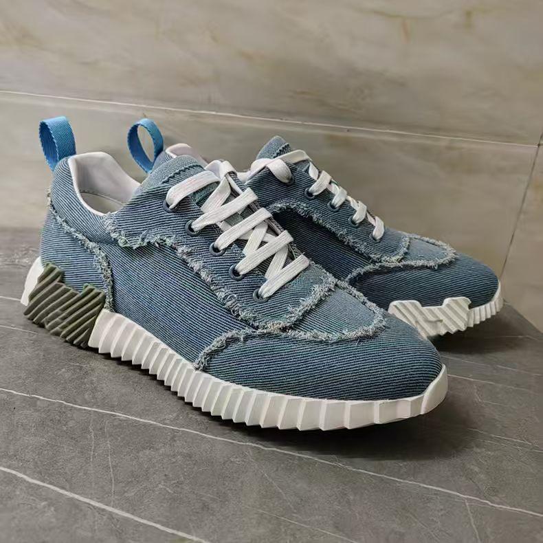 H Domowe Jeansowe Buty Codzienne Męskie Buty Sportowe Wysokiej Klasy Modne Buty Damskie Buty Forresta Gumpa Damskie