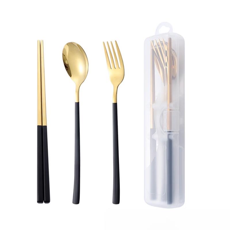 Ruhan Portable 316 Stainless Steel Cutlery Set
